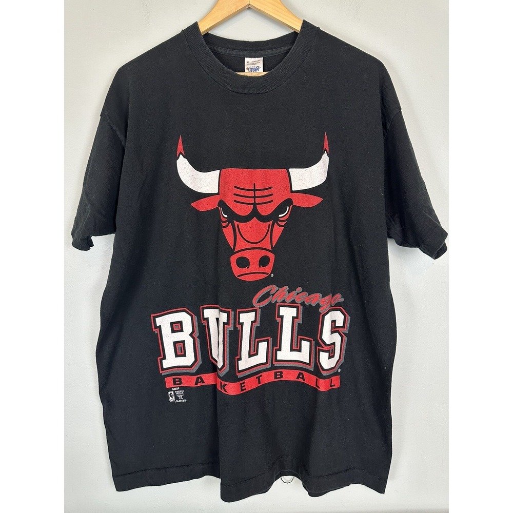 Vintage Official Fan Sportswear Chicago Bulls Single Stitch 90's T-Shirt Size XL